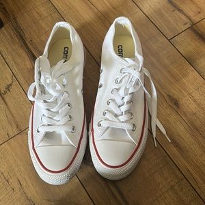 NWT WHITE CONVERSE
